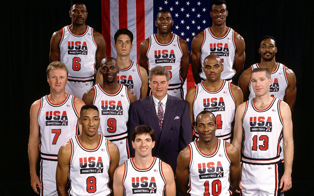 Patrick Ewing #6 1992 Team Usa Basketball Jersey - Malcom Terry